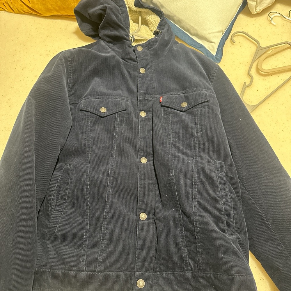 Levi's Dark Blue Corduroy Jacket